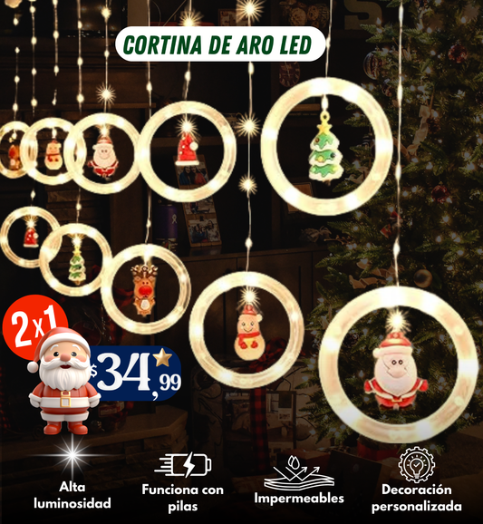 CORTINA DE ARO LED©︎ 2X1