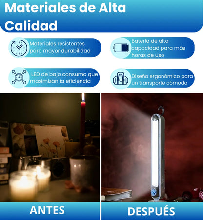 Linterna led  plegable ©︎